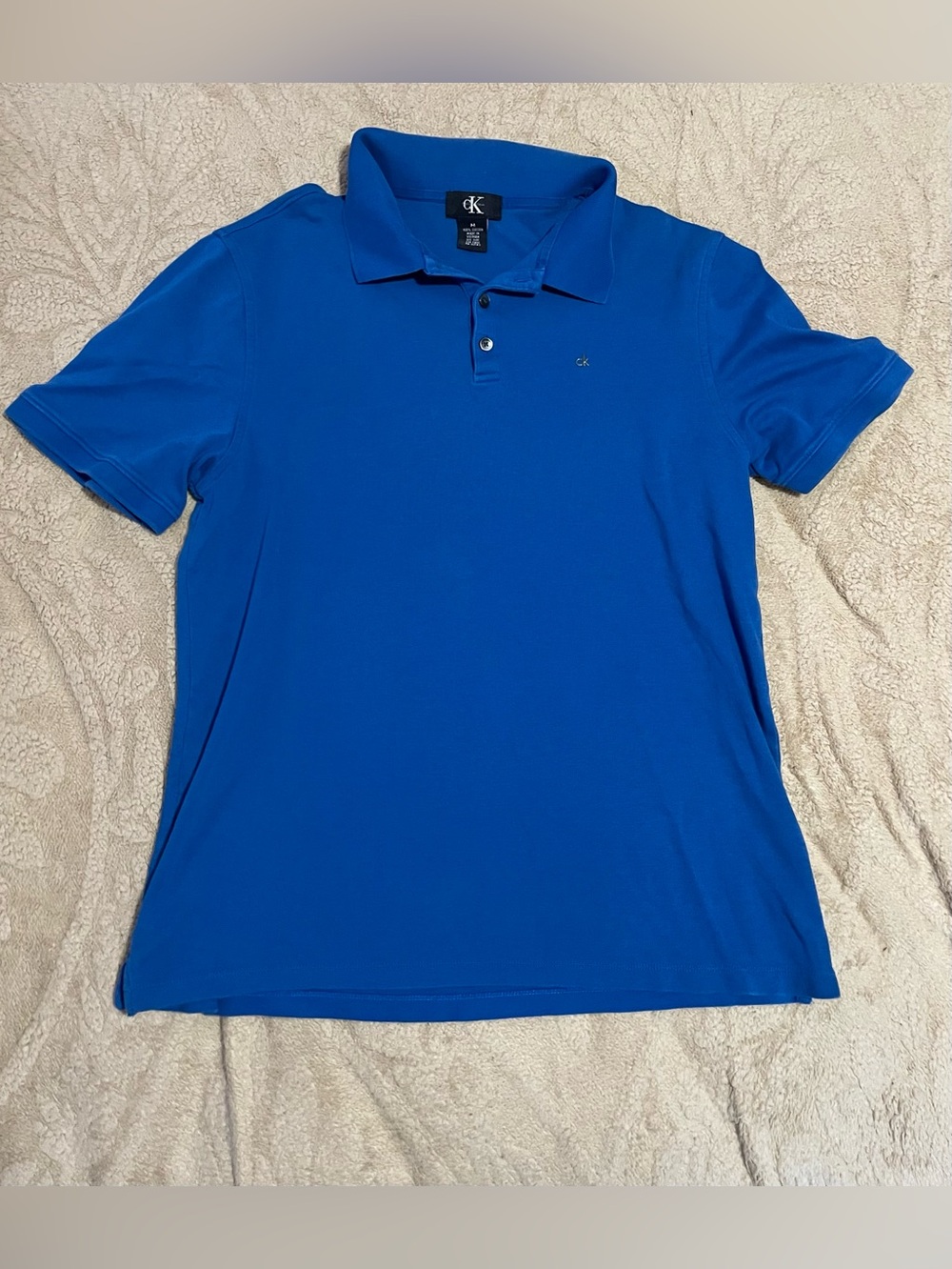 Calvin Klein Royal Blue Men's Polo Shirt